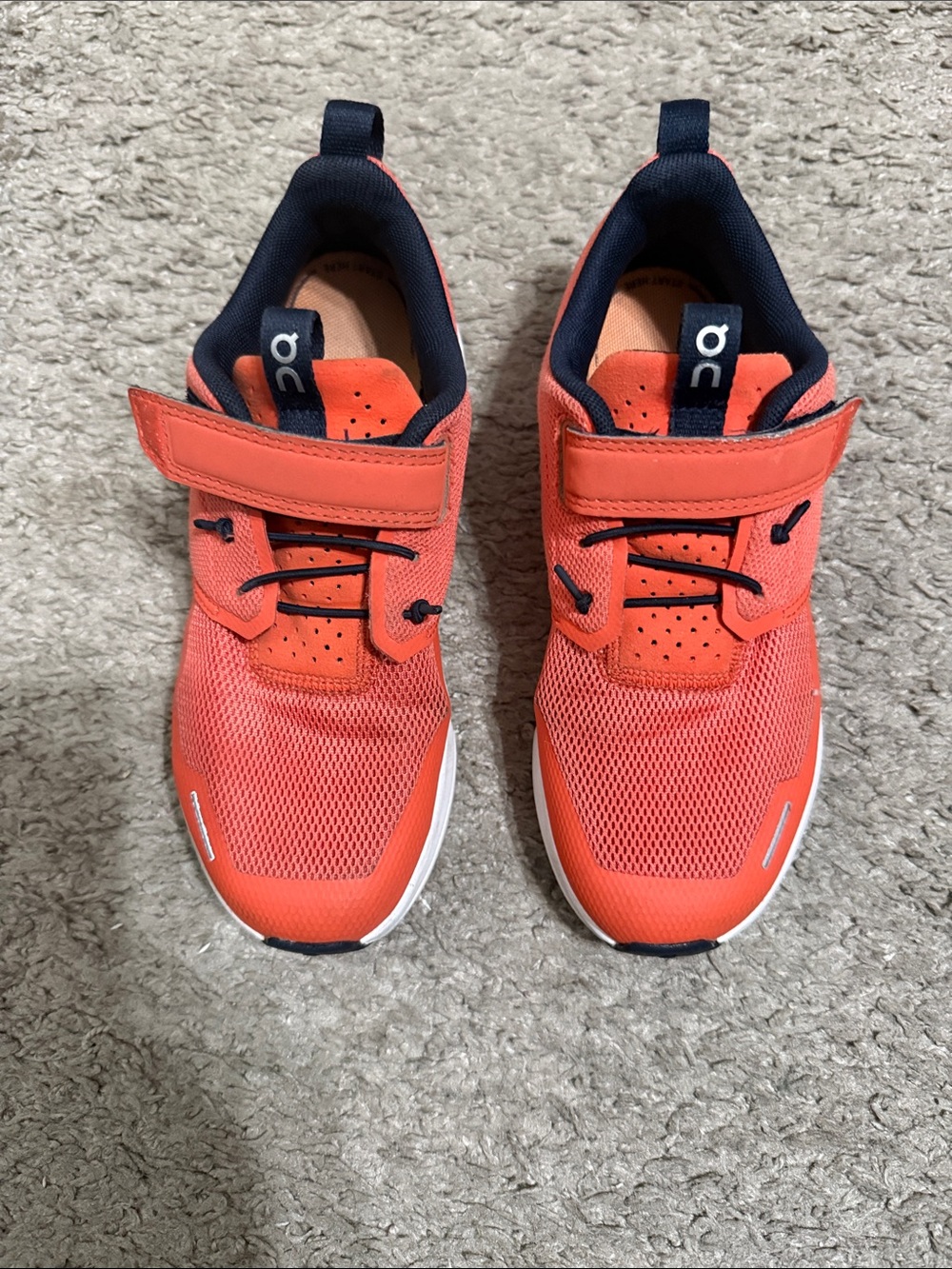 Kids on cloud shoes